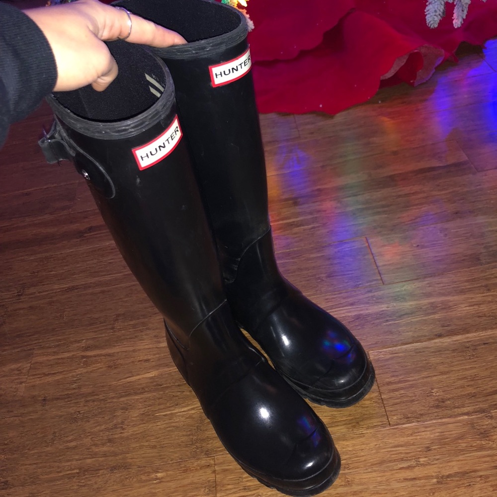 Tall Hunter Boots Size 7.5